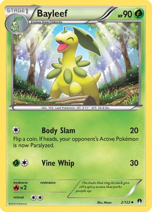 Bayleef 2/122 - XY  BREAKpoint