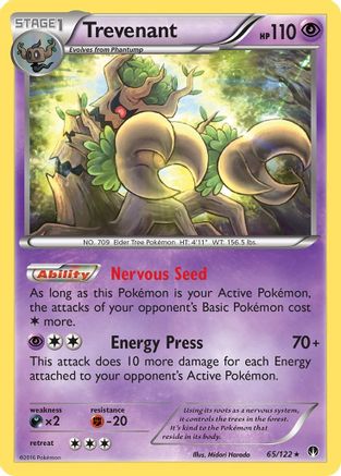 Trevenant 65/122 - XY  BREAKpoint