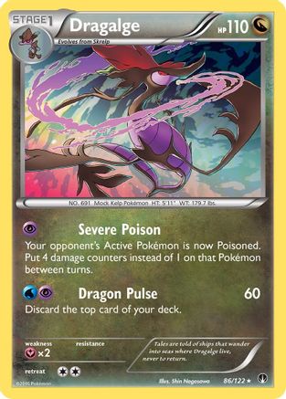 Dragalge 86/122 - XY  BREAKpoint Holofoil