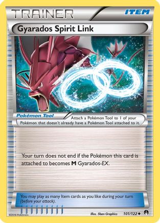 Gyarados Spirit Link 101/122 - XY  BREAKpoint Reverse Holofoil