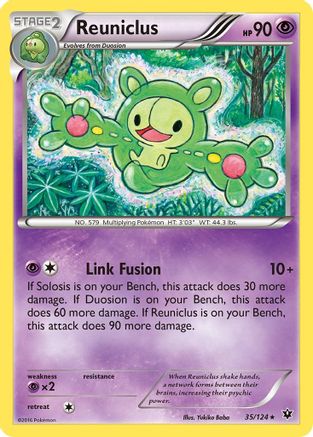 Reuniclus 35/124 - XY  Fates Collide