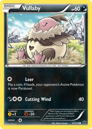 Vullaby 57/124 - XY  Fates Collide