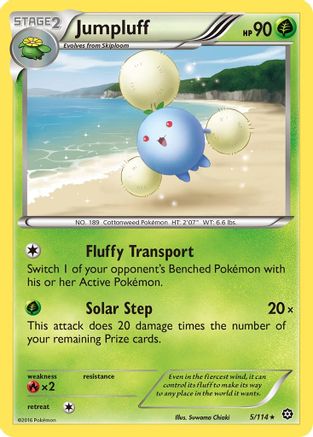 Jumpluff 5/114 - XY  Steam Siege