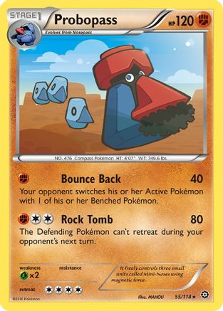 Probopass 55/114 - XY  Steam Siege