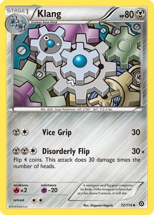 Klang 72/114 - XY  Steam Siege