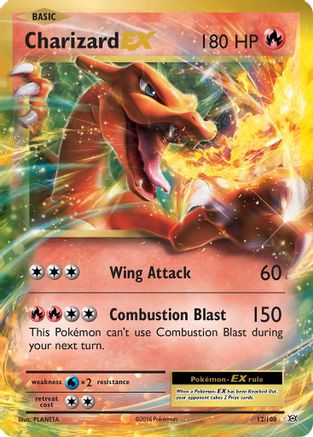 Charizard EX 12/108 - XY  Evolutions Holofoil