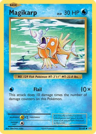 Magikarp 33/108 - XY  Evolutions