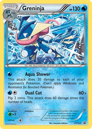 Greninja - XY162 XY162/211 - XY Promos Holofoil