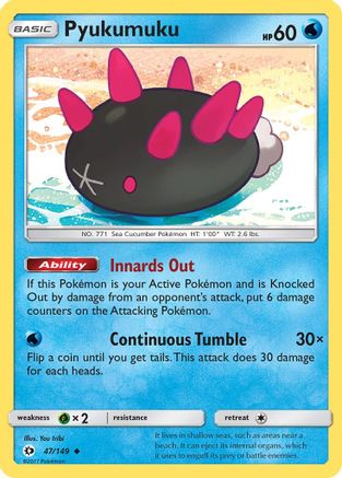 Pyukumuku 47/149 - SM Base Set
