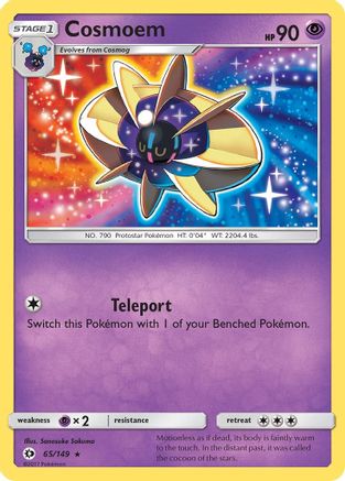Cosmoem 65/149 - SM Base Set Reverse Holofoil