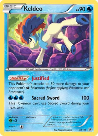 Keldeo - XY191 XY191/211 - XY Promos Holofoil