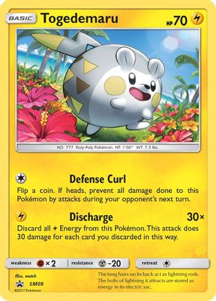 Togedemaru - SM09 SM09/248 - SM Promos Holofoil