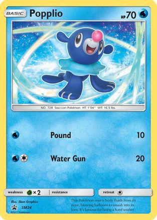 Popplio - SM24 SM24/248 - SM Promos Holofoil