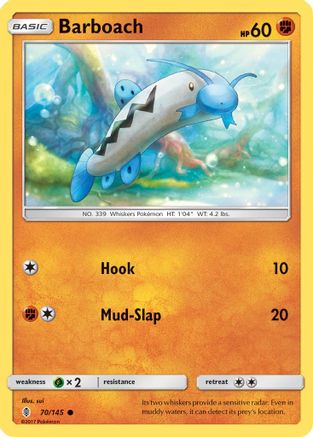 Barboach 70/145 - SM  Guardians Rising Reverse Holofoil