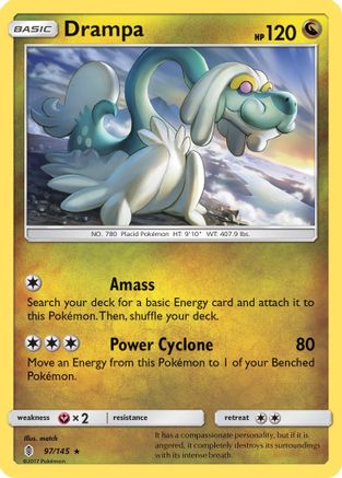 Drampa 97/145 - SM  Guardians Rising Holofoil