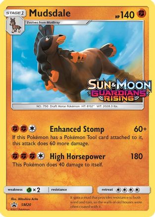 Mudsdale - SM20 (Prerelease) SM20/248 - SM Promos Holofoil
