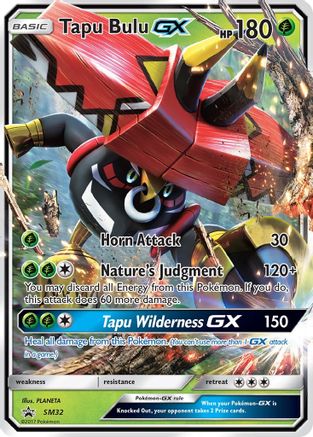Tapu Bulu GX - SM32 SM32/248 - SM Promos Holofoil