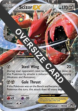 Scizor EX - 76/122 76 - Jumbo Cards Holofoil