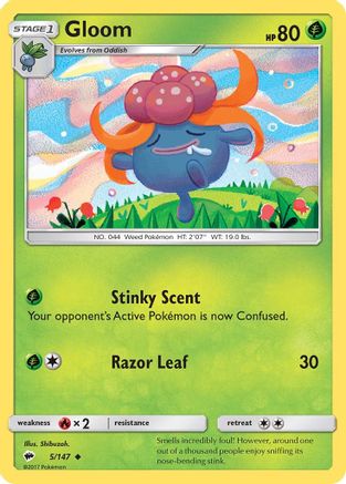 Gloom 5/147 - SM  Burning Shadows