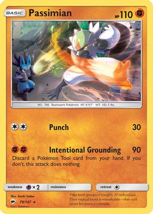Passimian 79/147 - SM  Burning Shadows