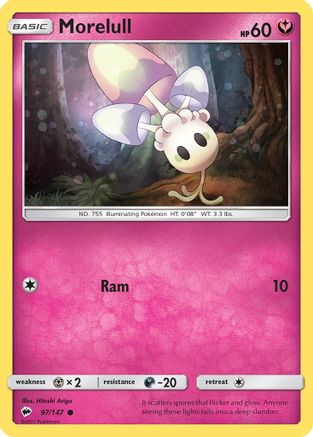 Morelull 97/147 - SM  Burning Shadows Reverse Holofoil