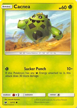 Cacnea 5/111 - SM  Crimson Invasion