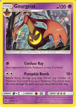 Gourgeist 45/111 - SM  Crimson Invasion