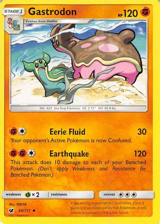 Gastrodon 54/111 - SM  Crimson Invasion