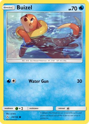 Buizel 35/156 - SM  Ultra Prism