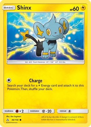 Shinx (46) 46/156 - SM  Ultra Prism