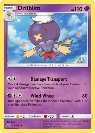 Drifblim 52/156 - SM  Ultra Prism