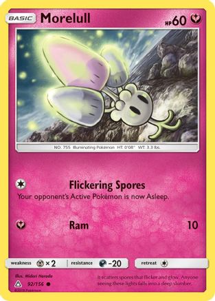 Morelull 92/156 - SM  Ultra Prism Reverse Holofoil