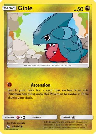 Gible (96) 96/156 - SM  Ultra Prism