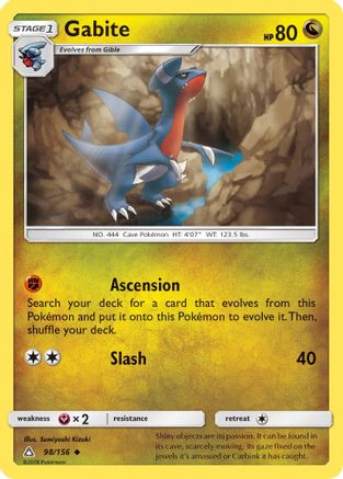 Gabite 98/156 - SM  Ultra Prism
