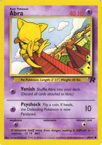 Abra 49/82 - Team Rocket Unlimited