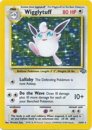 Wigglytuff (16) 16/64 - Jungle Unlimited Holofoil