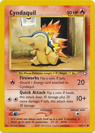 Cyndaquil (57) 57/111 - Neo Genesis Unlimited