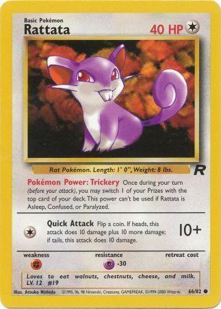 Rattata 66/82 - Team Rocket Unlimited