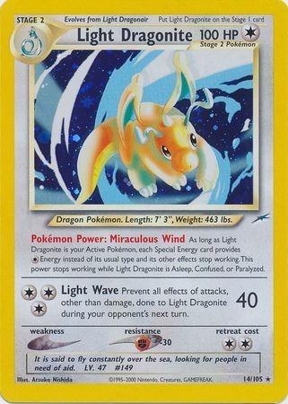 Light Dragonite 14/105 - Neo Destiny Unlimited Holofoil