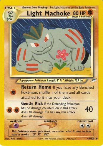 Light Machoke 49/105 - Neo Destiny Unlimited