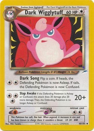Dark Wigglytuff 40/105 - Neo Destiny Unlimited