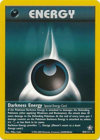Darkness Energy 104/111 - Neo Genesis Unlimited