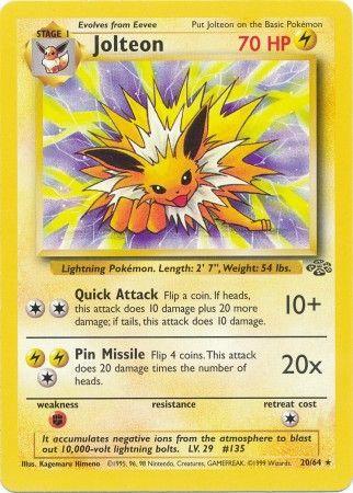 Jolteon (20) 20/64 - Jungle Unlimited