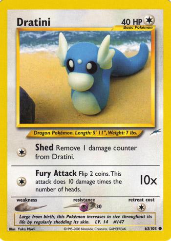 Dratini 63/105 - Neo Destiny Unlimited
