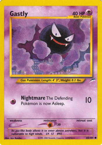 Gastly 65/105 - Neo Destiny Unlimited