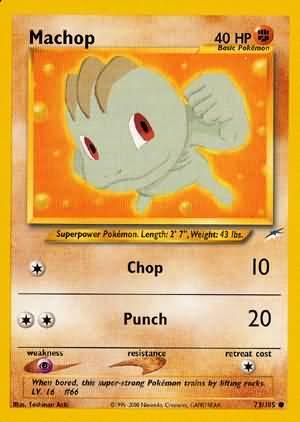 Machop 73/105 - Neo Destiny Unlimited