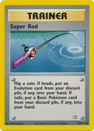 Super Rod 103/111 - Neo Genesis Unlimited