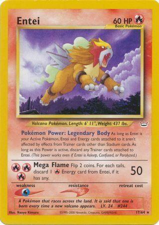 Entei (17) 17/64 - Neo Revelation Unlimited