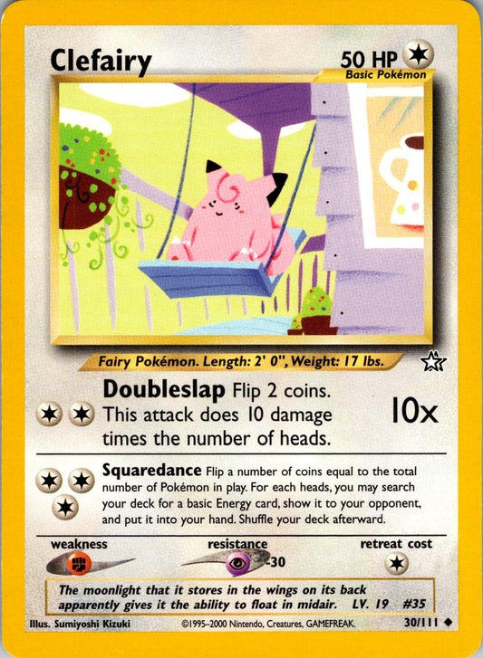 Clefairy 30/111 - Neo Genesis Unlimited