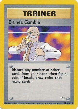 Blaine's Gamble 121/132 - Gym Heroes Unlimited
